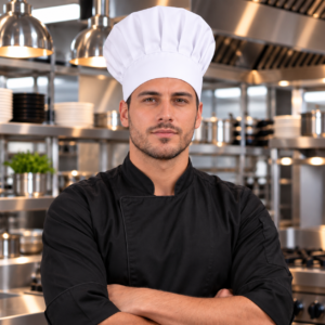 Gorro campinon antifluiso uniforme cocina