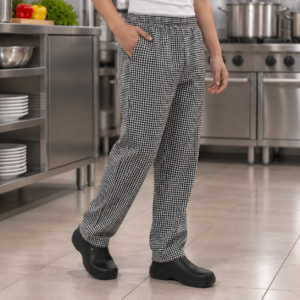 Pantalón Antifluido Bota Recta Gallineto | Uniforme Cocina